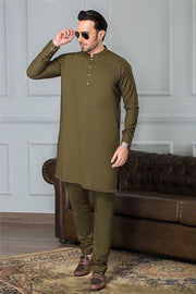 Men's Wash And Wear Kurta Pajama Set - 2 Pcs in All Colors