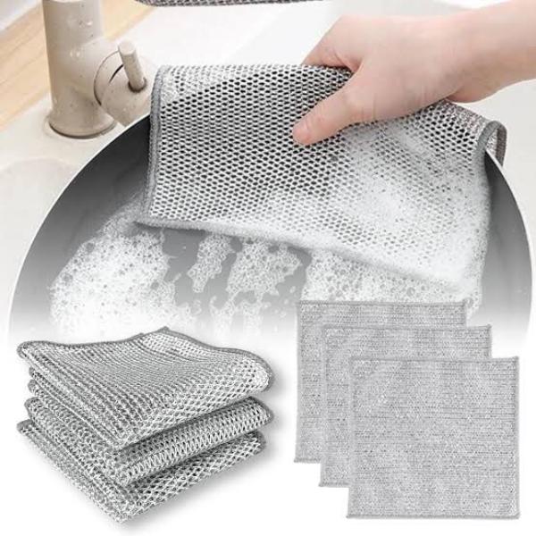 20 Pcs Durable And Washable Material Cleaning Cloth