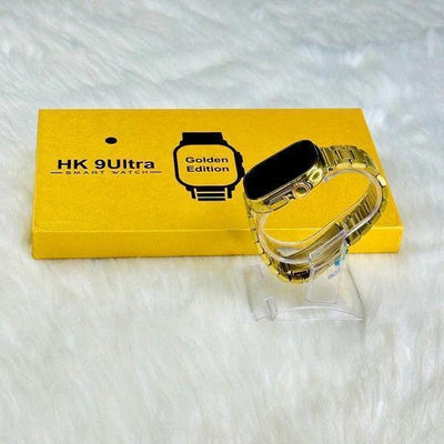 HK-09 Smart Watch Ultra Golden Edition- 1 Pcs