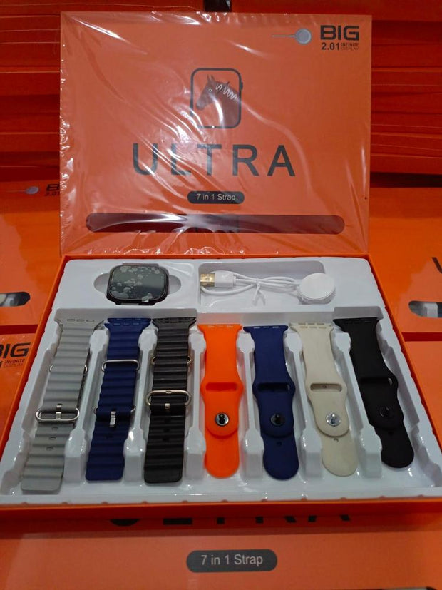 7 In 1 Straps Ultra Smartwatch