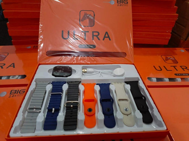 7 In 1 Straps Ultra Smartwatch